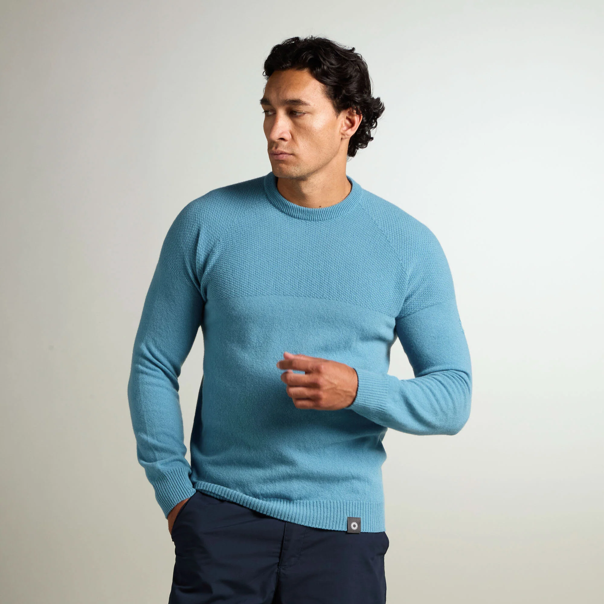 Dulwich Lambswool Crew Neck Sweater - Image 16