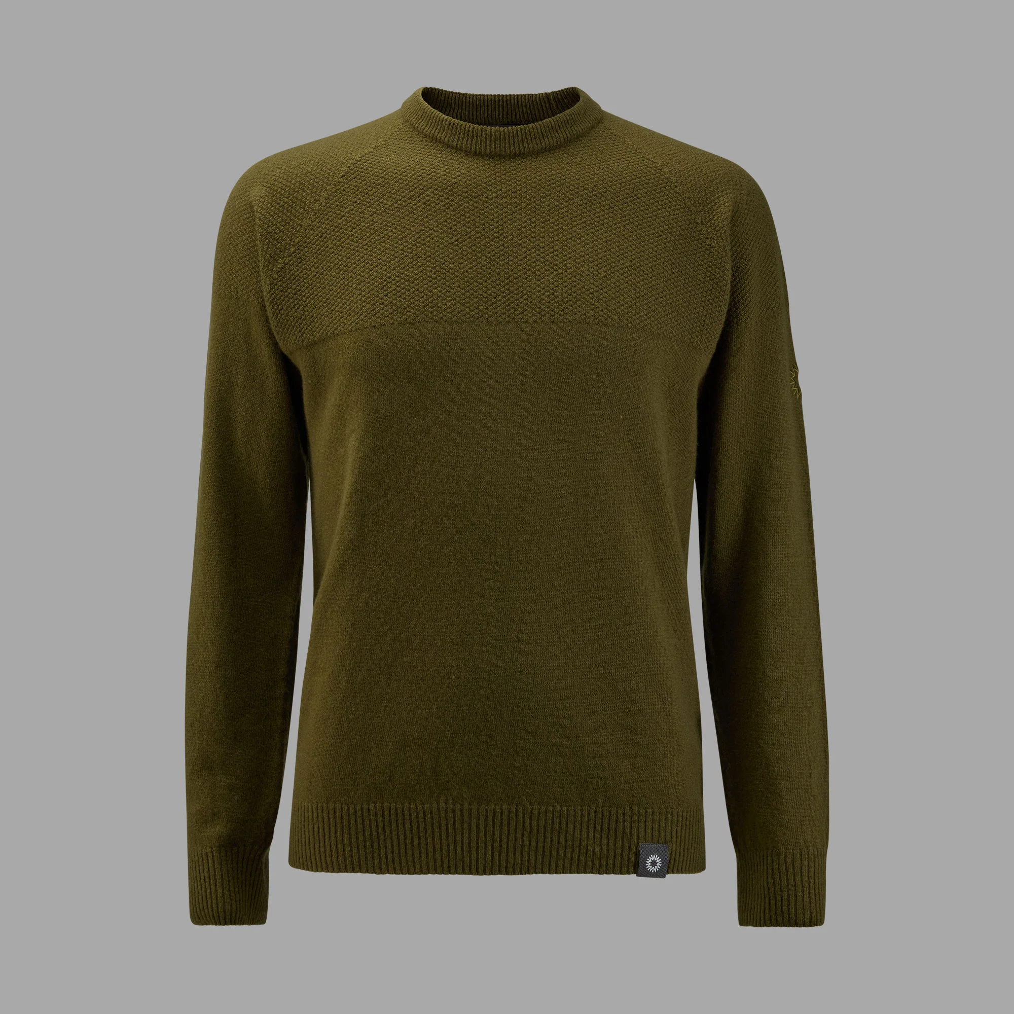 Dulwich Lambswool Crew Neck Sweater - Image 7
