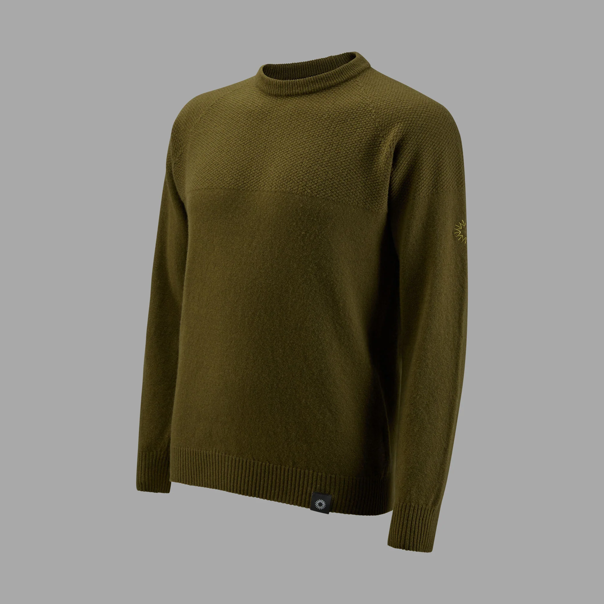 Dulwich Lambswool Crew Neck Sweater - Image 8