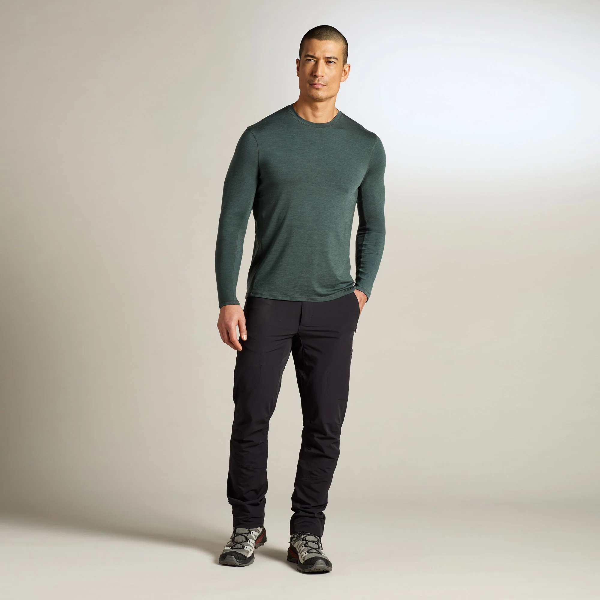 Lister Merino Long Sleeve T-shirt Men - Image 14