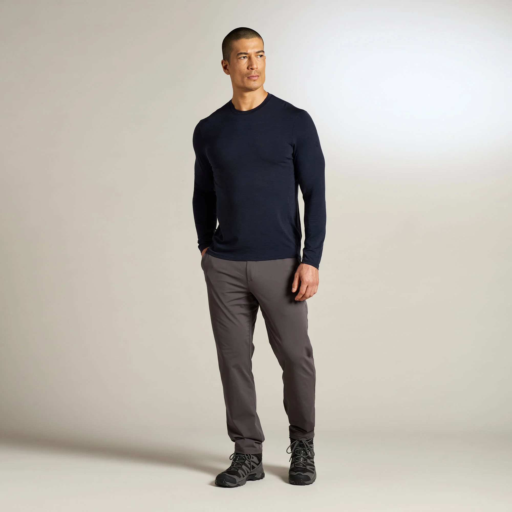Lister Merino Long Sleeve T-shirt Men - Image 8