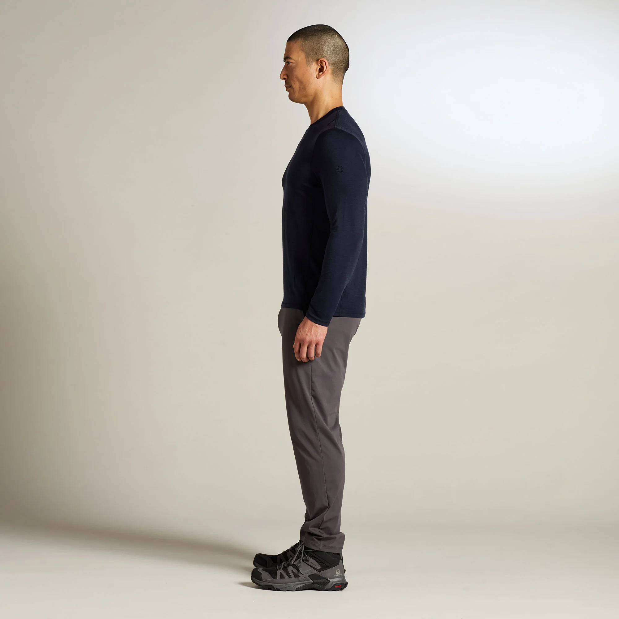 Lister Merino Long Sleeve T-shirt Men - Image 10