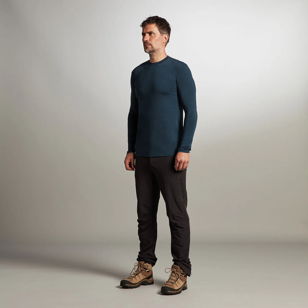 Lister Merino Long Sleeve T-shirt Men - Image 7