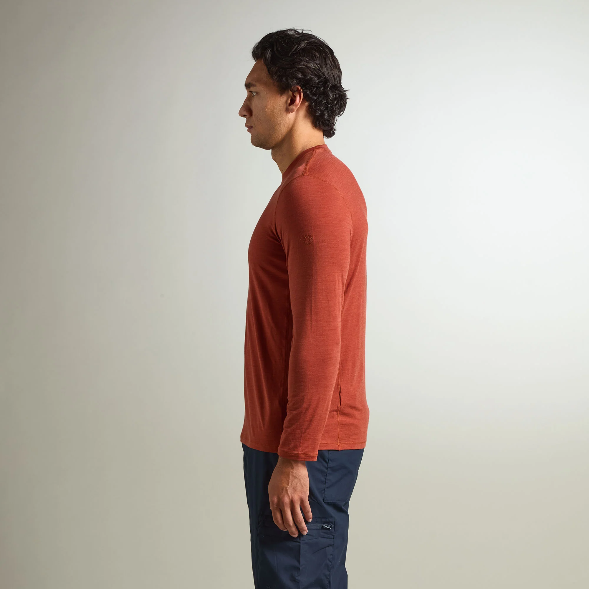 Lister Merino Long Sleeve T-shirt Men - Image 18