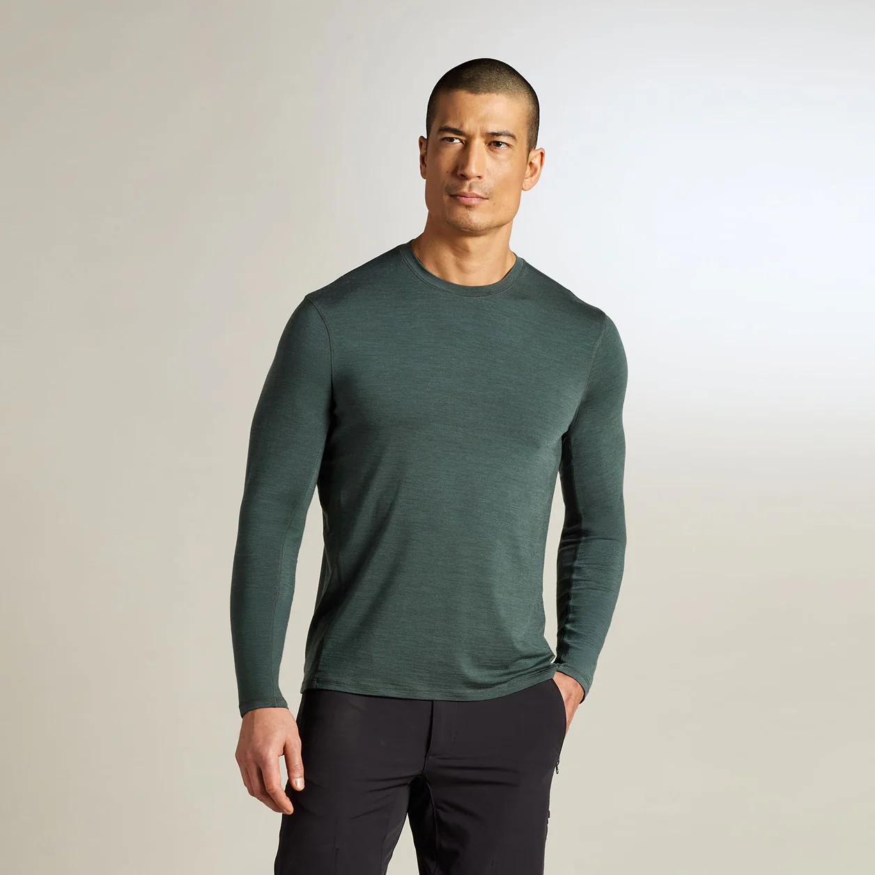 Lister Merino Long Sleeve T-shirt Men