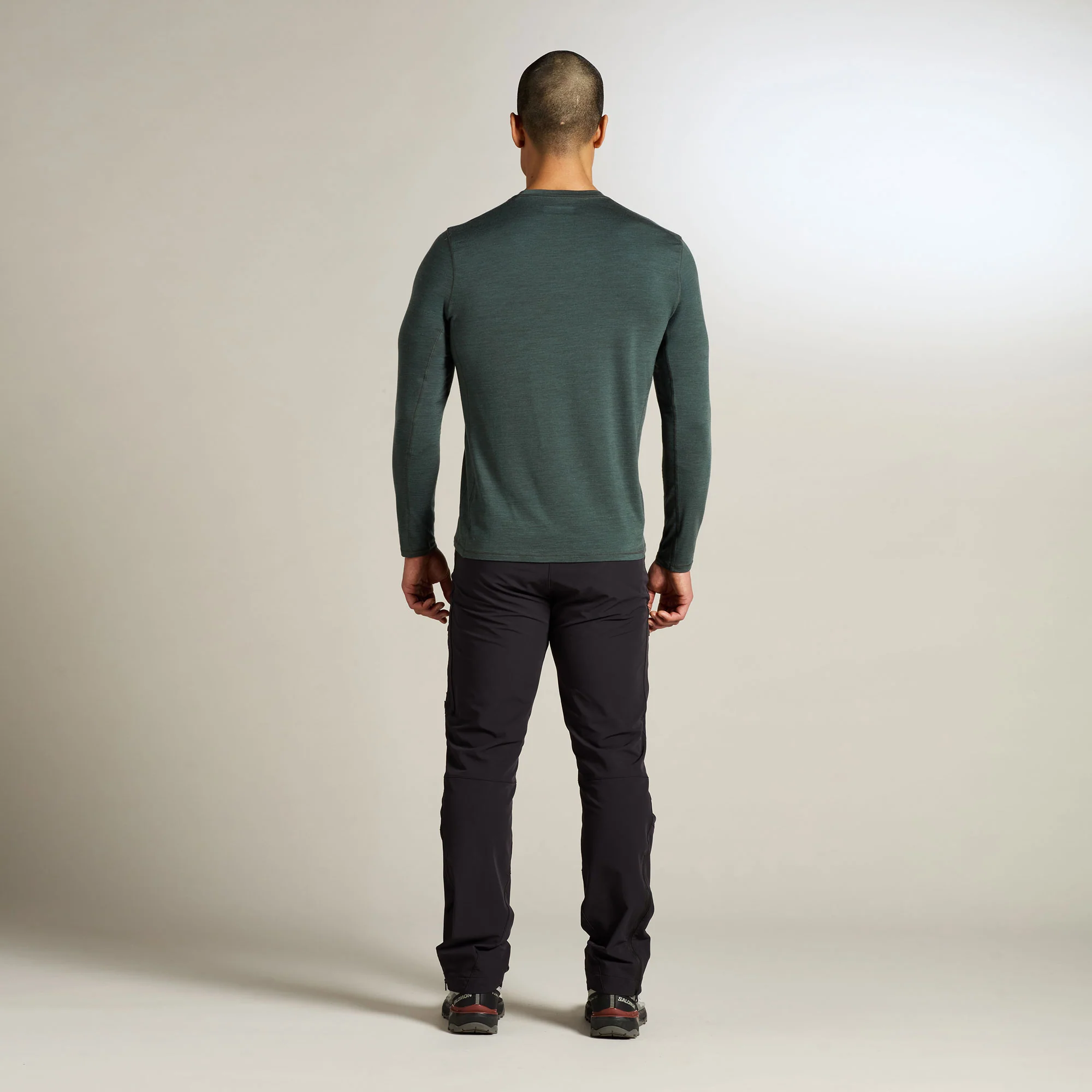 Lister Merino Long Sleeve T-shirt Men - Image 5