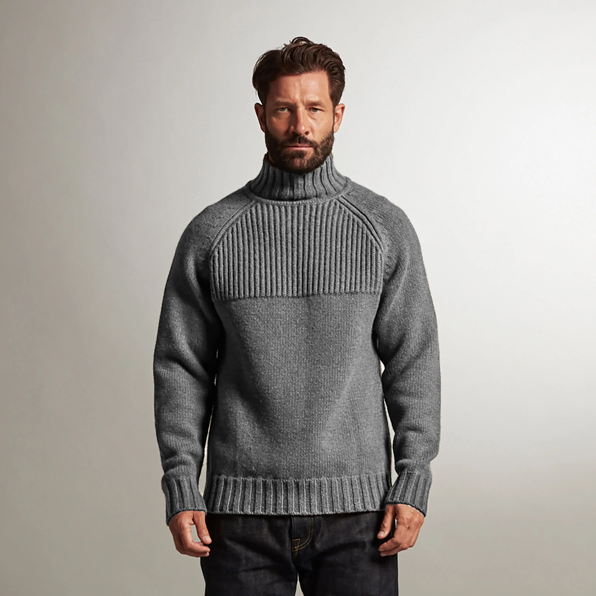 Nimrod Funnel Neck Sweater - Image 8