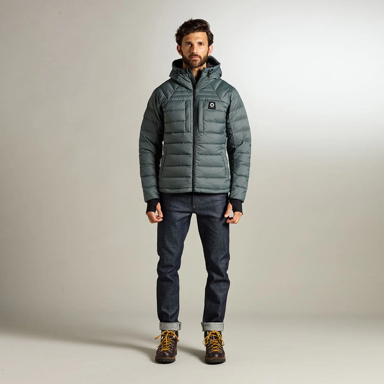 Rothera Hooded Down Jacket - Image 3