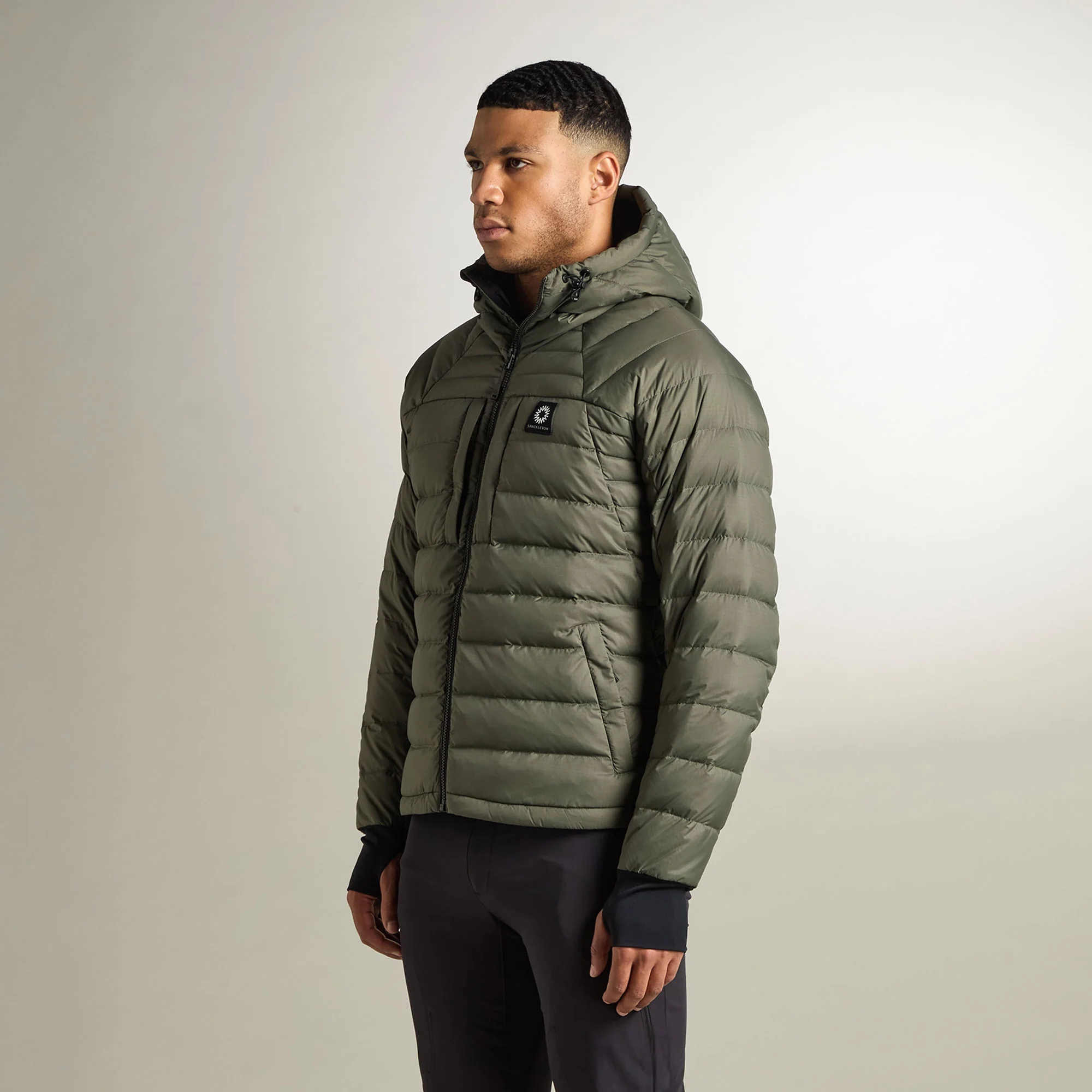 Rothera Hooded Down Jacket - Image 3