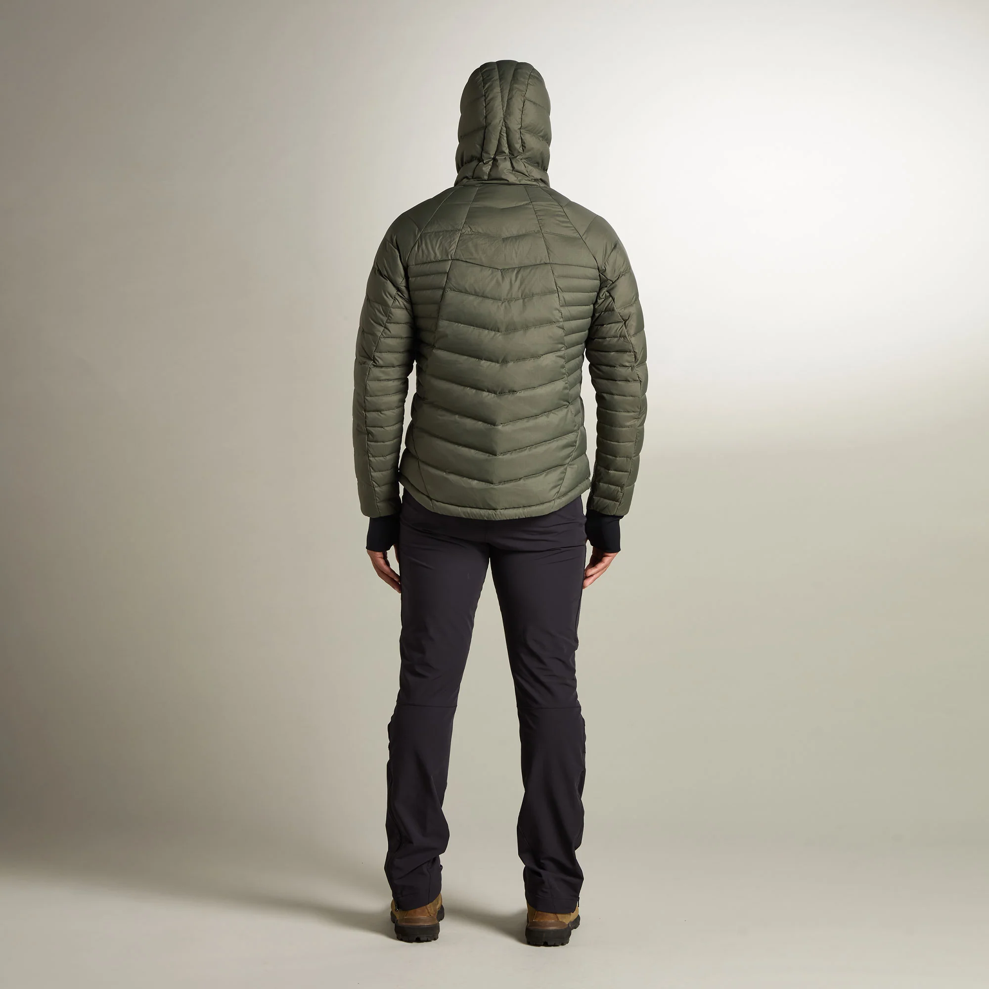 Rothera Hooded Down Jacket - Image 7